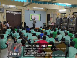 Read more about the article A session was conducted on ‘Awareness on Snake’ for grade IX